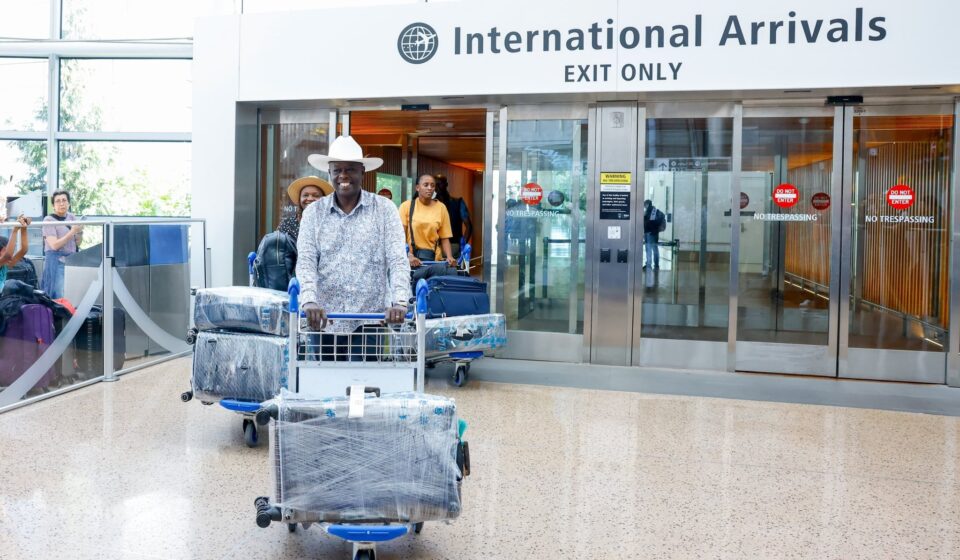 Gachagua Leaves Kenya for 50-Day US Tour